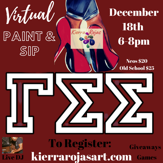 GSS Virtual Paint and Sip (Private Gamma Alpha Only Event)